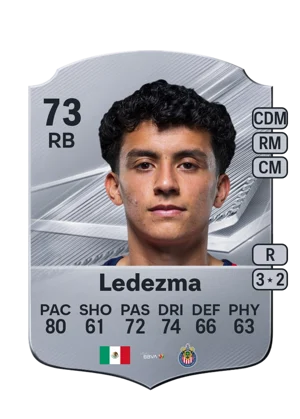 Ledezma - 73 - Rare EA FC 27 card