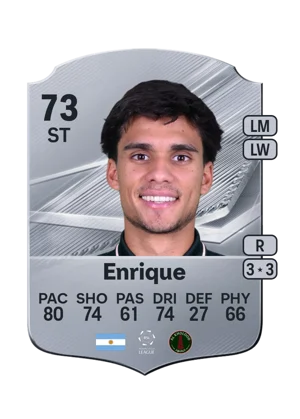 Enrique - 73 - Rare EA FC 27 card