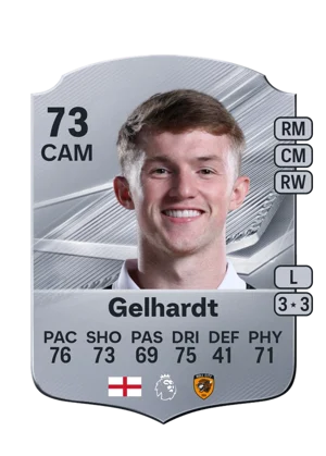 Gelhardt - 73 - Rare EA FC 27 card