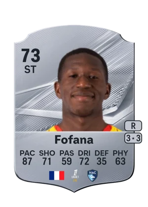 Fofana - 73 - Rare EA FC 27 card
