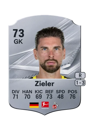 Zieler - 73 - Rare EA FC 27 card