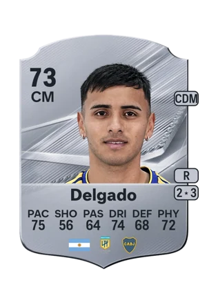 Delgado - 73 - Rare EA FC 27 card