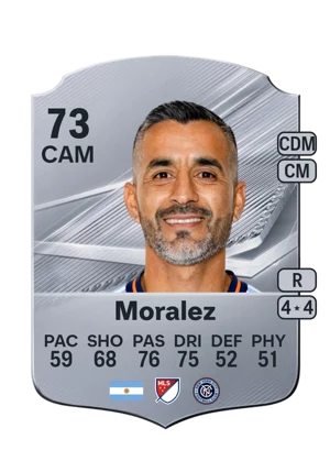 Moralez - 73 - Rare EA FC 27 card