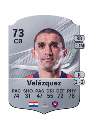 Velázquez - 73 - Rare EA FC 27 card