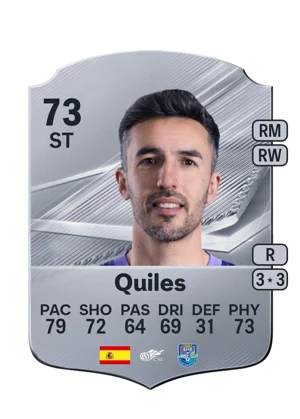 Quiles - 73 - Rare EA FC 27 card