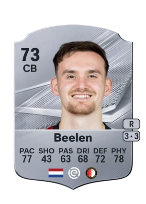 Beelen - 73 - Rare EA FC 27 card
