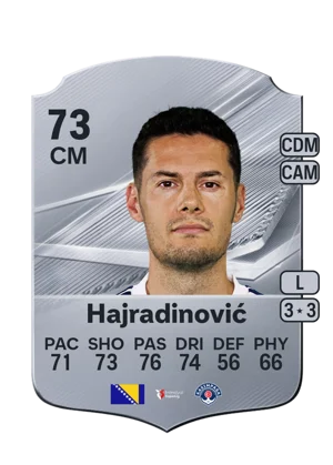 Hajradinović - 73 - Rare EA FC 27 card