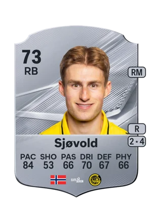 Sjøvold - 73 - Rare EA FC 27 card