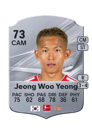 Jeong Woo Yeong - 73 - Rare EA FC 27 card
