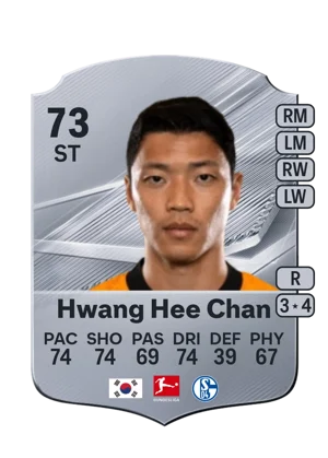 Hwang Hee Chan - 73 - Rare EA FC 27 card