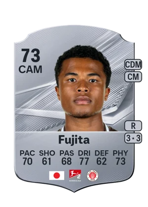 Fujita - 73 - Rare EA FC 27 card