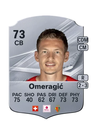 Omeragić - 73 - Rare EA FC 27 card
