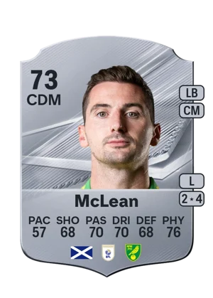 McLean - 73 - Rare EA FC 27 card