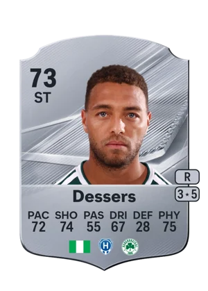 Dessers - 73 - Rare EA FC 27 card