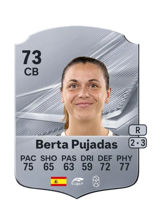 Berta Pujadas - 73 - Rare EA FC 27 card
