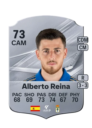 Alberto Reina - 73 - Rare EA FC 27 card