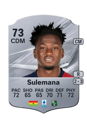 Sulemana - 73 - Rare EA FC 27 card