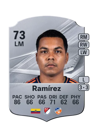 Ramírez - 73 - Rare EA FC 27 card