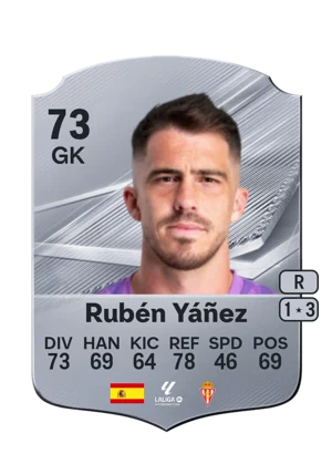 Rubén Yáñez - 73 - Rare EA FC 27 card