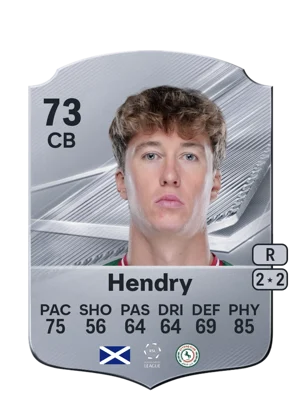 Hendry - 73 - Rare EA FC 27 card
