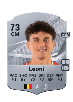 Leoni - 73 - Rare EA FC 27 card