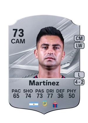 Martínez - 73 - Rare EA FC 27 card