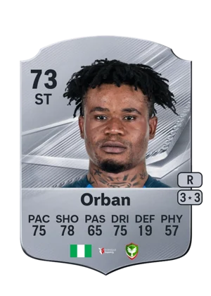Orban - 73 - Rare EA FC 27 card