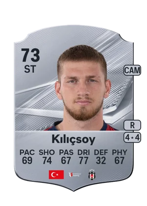 Kılıçsoy - 73 - Rare EA FC 27 card