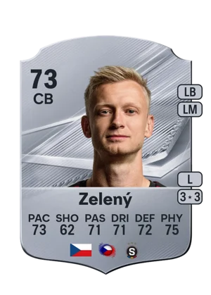 Zelený - 73 - Rare EA FC 27 card