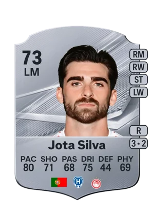 Jota Silva - 73 - Rare EA FC 27 card