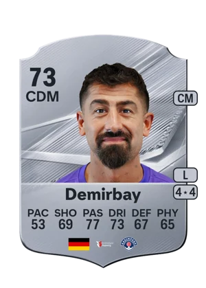 Demirbay - 73 - Rare EA FC 27 card