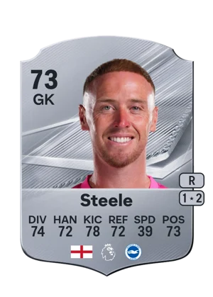 Steele - 73 - Rare EA FC 27 card