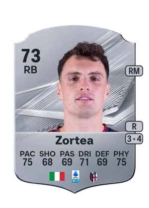 Zortea - 73 - Rare EA FC 27 card