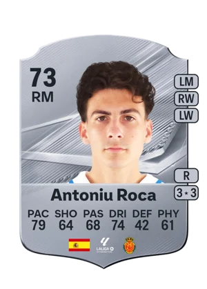 Antoniu Roca - 73 - Rare EA FC 27 card