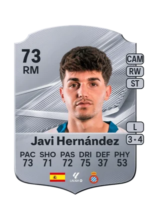 Javi Hernández - 73 - Rare EA FC 27 card