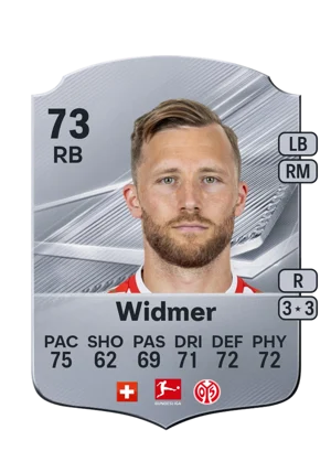 Widmer - 73 - Rare EA FC 27 card