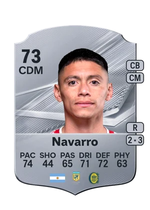 Navarro - 73 - Rare EA FC 27 card