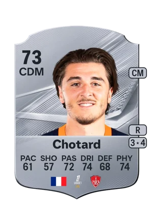 Chotard - 73 - Rare EA FC 27 card