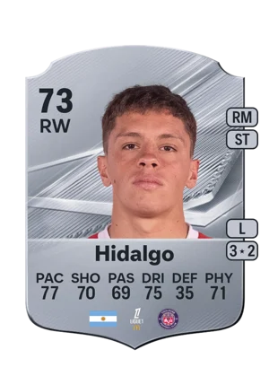Hidalgo - 73 - Rare EA FC 27 card