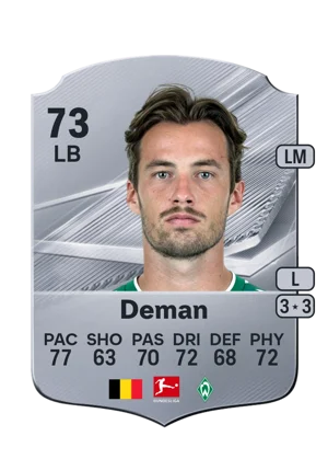 Deman - 73 - Rare EA FC 27 card