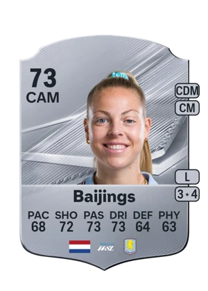 Baijings - 73 - Rare EA FC 27 card