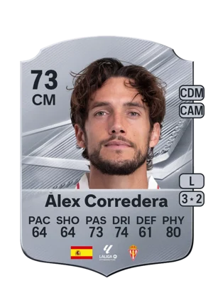 Àlex Corredera - 73 - Rare EA FC 27 card