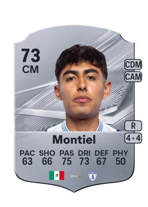 Montiel - 73 - Rare EA FC 27 card