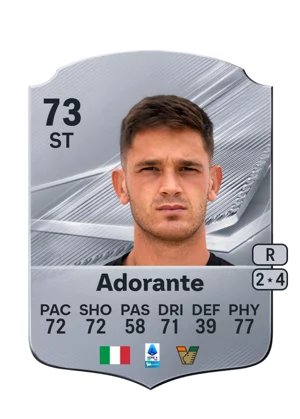 Adorante - 73 - Rare EA FC 27 card