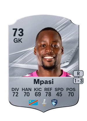 Mpasi - 73 - Rare EA FC 27 card