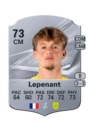 Lepenant - 73 - Rare EA FC 27 card