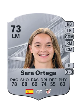 Sara Ortega - 73 - Rare EA FC 27 card