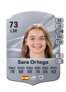 Sara Ortega - 73 - Rare