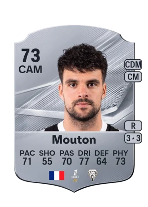 Mouton - 73 - Rare EA FC 27 card