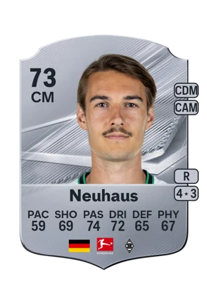 Neuhaus - 73 - Rare EA FC 27 card